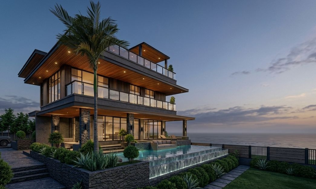 Proposed three storey residence